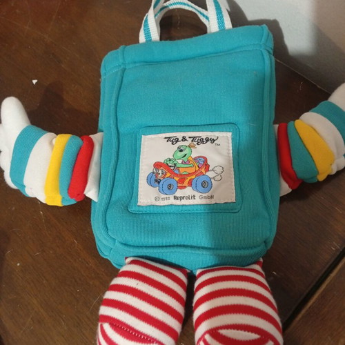 Tug & Tuggy collectible bag 1990 like new, 30 cm