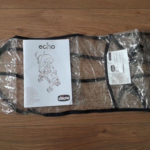 Chicco stroller rain cover new