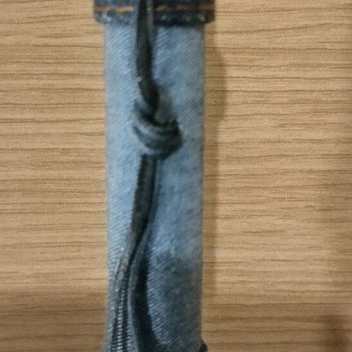 Handmade Vespa Easter Candle new, blue with leather details