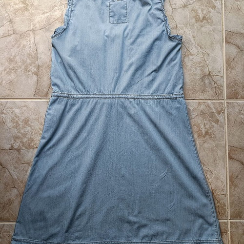 EDC by Esprit summer dress like new, 100% cotton, blue, size M