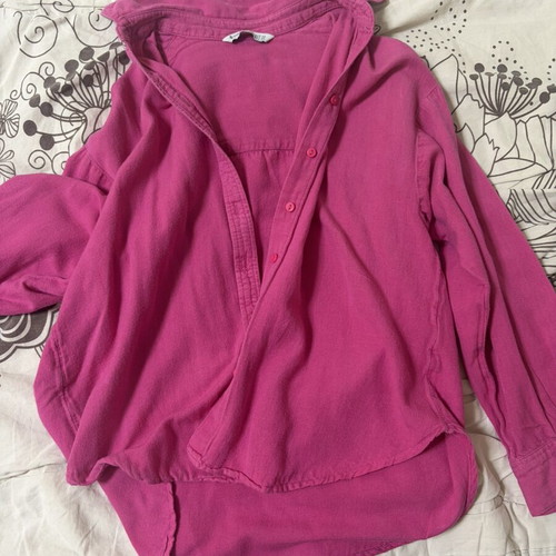 Stradivarius Pink Shirt like new, summer, XS
