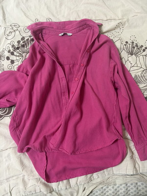 Stradivarius Pink Shirt like new, summer, XS