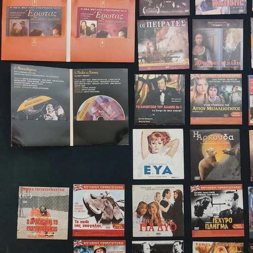 DVD movies like new with subtitles, collection of 350+