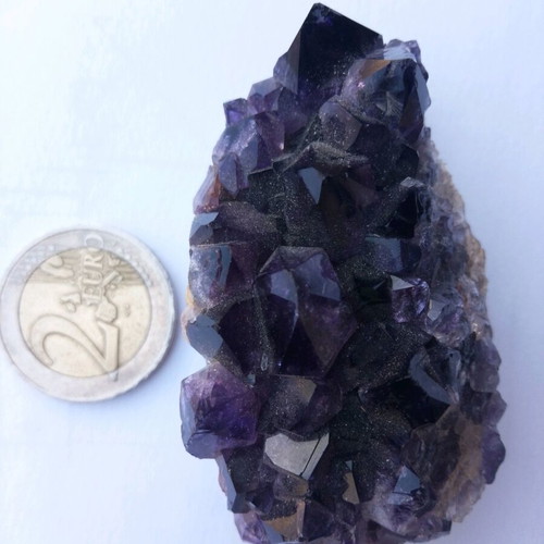 Amethyst crystal used 4x7 cm, natural collectible stone