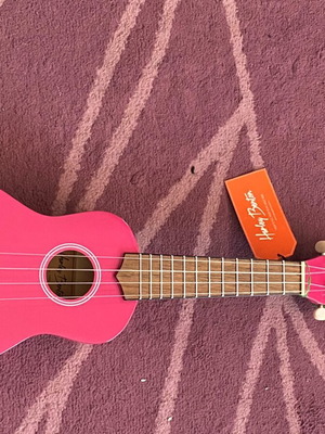 Pink ukulele new