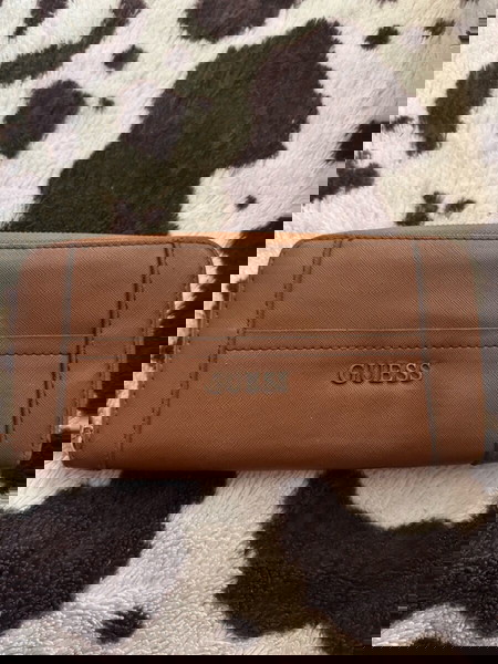 πορτοφόλι καφέ guess