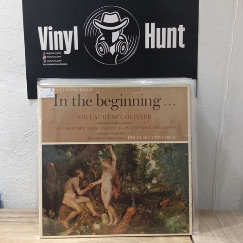 In the Beginning Bible Reading LP used, UK soundtrack