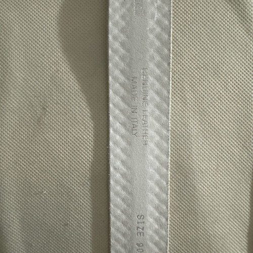 Just Cavalli belt women's like new, white leather