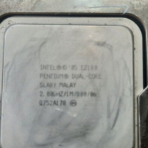 Motherboard Asus P5GC-MX/1333 LGA775 Socket mATX with Pentium Dual Core E2180 used