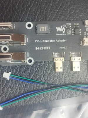 Αντάπτορας Micro HDMI σε HDMI για Raspberry Pi 5/4B με διπλή 4K έξοδο