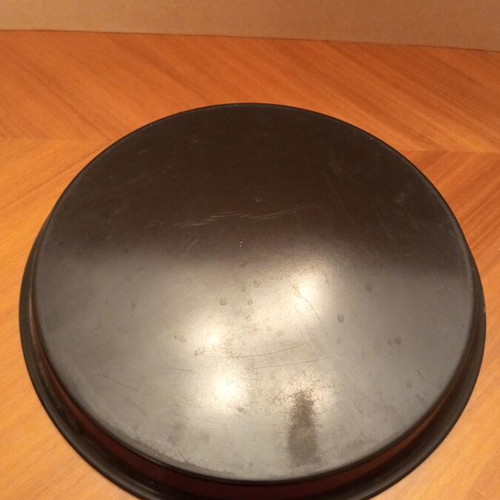 Vintage Lacquerware Serving Tray Mid Century Starburst Design