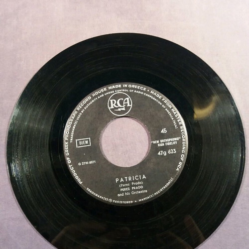 Perez Prado Why Wait 7" records used, very good condition x5