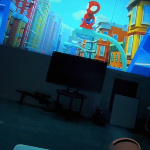 PocketBeam Smart 180° Projector with 100-inch screen
