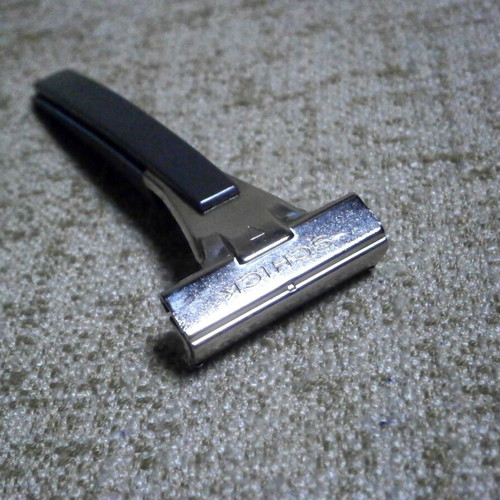 Schick vintage shaving razor with box, no blades