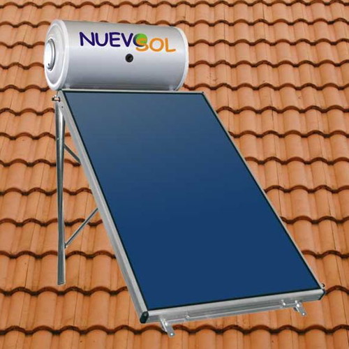 NuevoSol solar water heater 150L with 2.5m² solar panel