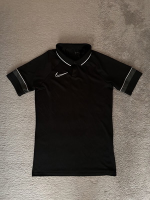 Nike Dri-FIT Academy 21 Polo shirt black and white, size S