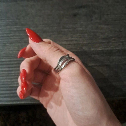 Silver ring brand new