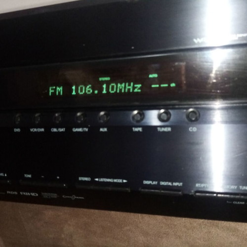 Onkyo TX-SR605 amplifier used, 90 watt