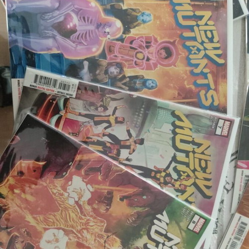 Marvel New Mutants 2020 comics #1-8, like new