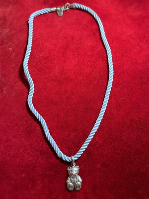 Συλλεκτικό κολιέ Aaron Basha μεταχειρισμένο, Classic Sterling Bears, ασήμι 925