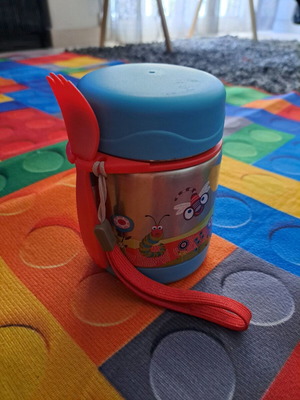 Oops baby food thermos stainless steel 300ml like new