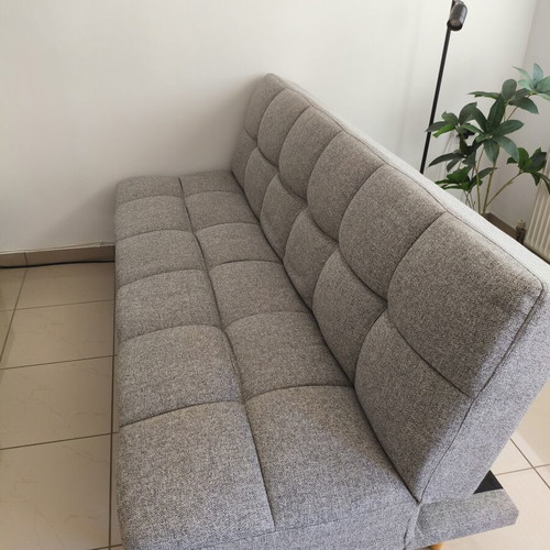 JYSK NEJEDE sofa bed, light grey