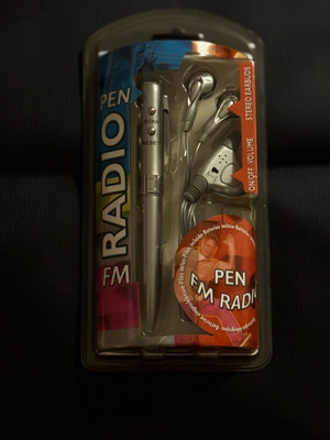 Radio Pen FM new, vintage