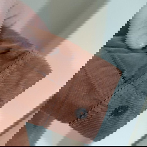 Marc O'Polo Cognac Cotton Dress XS/S New