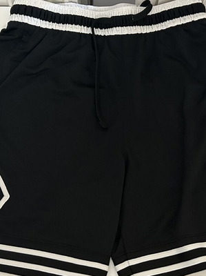 Jordan black shorts size S with white details