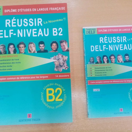 Reussir Delf B2 Editions Tegos unused books