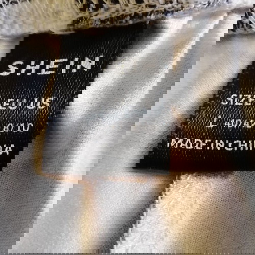 Shein biker shorts καρό, μέγεθος L, σε εξαιρετική κατάσταση