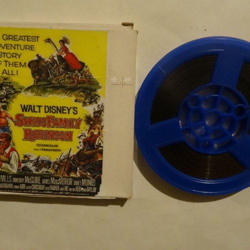 Super 8mm film used "The Island of Mystery" by Disney