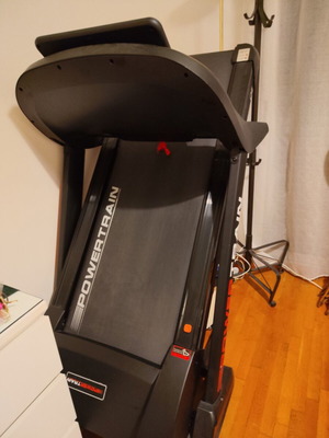 Power Train A-800 Slim folding electric treadmill like new