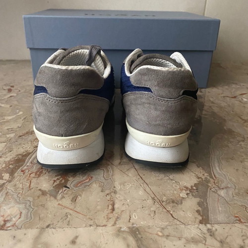 Hogan Rebel women's sneakers like new, size 36.5-37, suede and glitter