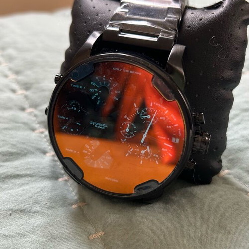 Diesel watch new, unisex, black
