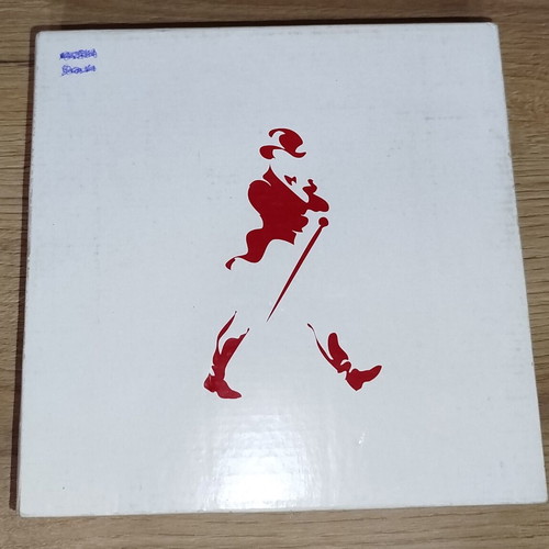 Johnnie Walker collectible glass chess set used, first edition