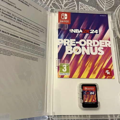 NBA 2K24 Kobe Bryant Edition Nintendo Switch game like new