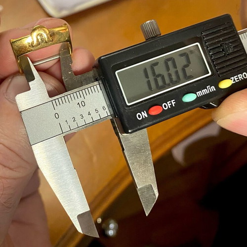 Omega Buckles New 16mm Gold and Silver