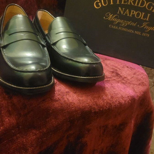 Gutteridge loafers dark blue size 43 new