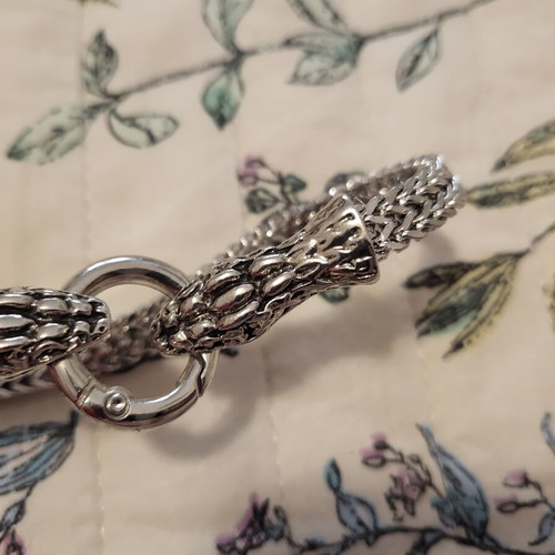 Chain bracelet new, silver