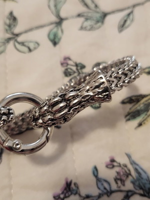 Chain bracelet new, silver