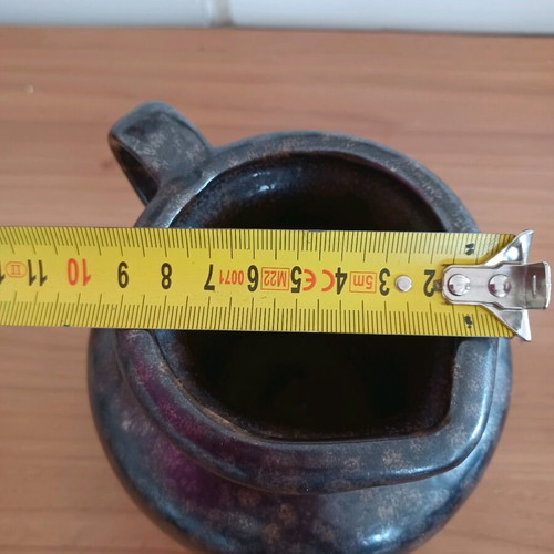 Vintage flower vase in jug shape like new
