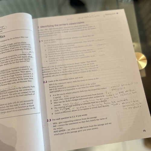 The Official Cambridge Guide to IELTS book used, English