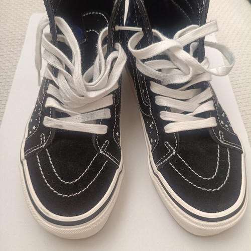 Vans ankle boots like new, size 38, black and white