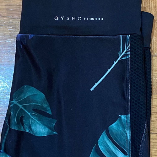Oysho leggings used, black, size S