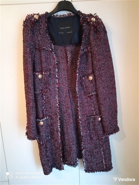  Zara tweed elafri palto