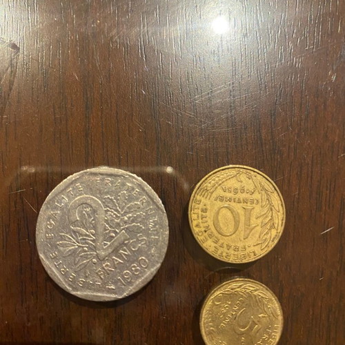 Collection of old coins used, 67 pcs, from various countries