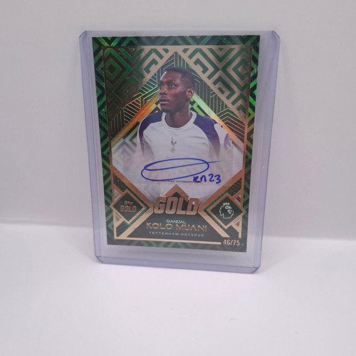 Topps Gold Premier League 25/26 Randal Kolo Muani Auto σαν καινούργιο /75