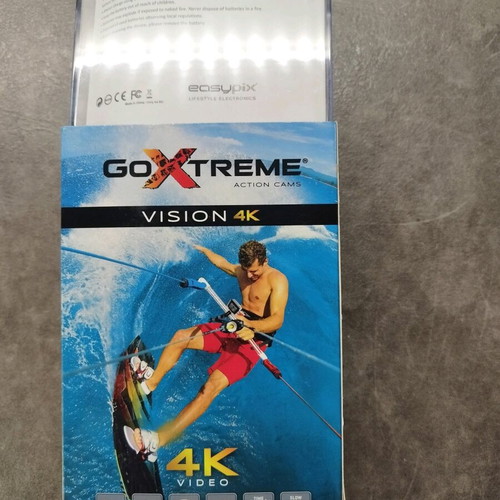 Go X Treme action camera used, Real 4K Ultra HD