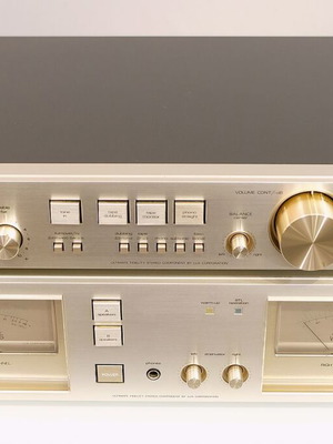 Luxman C-02 & M-02 vintage high-end προενισχυτής και τελικός ενισχυτής σετ μεταχειρισμένο